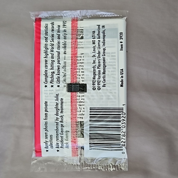 1992 Babe Ruth limited edition collection cards. - Picture 3 of 9